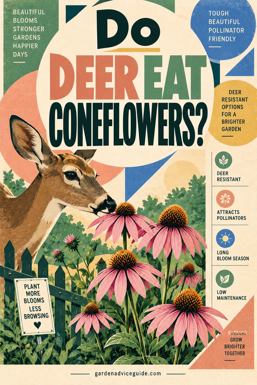 Do Deer Eat Coneflowers?