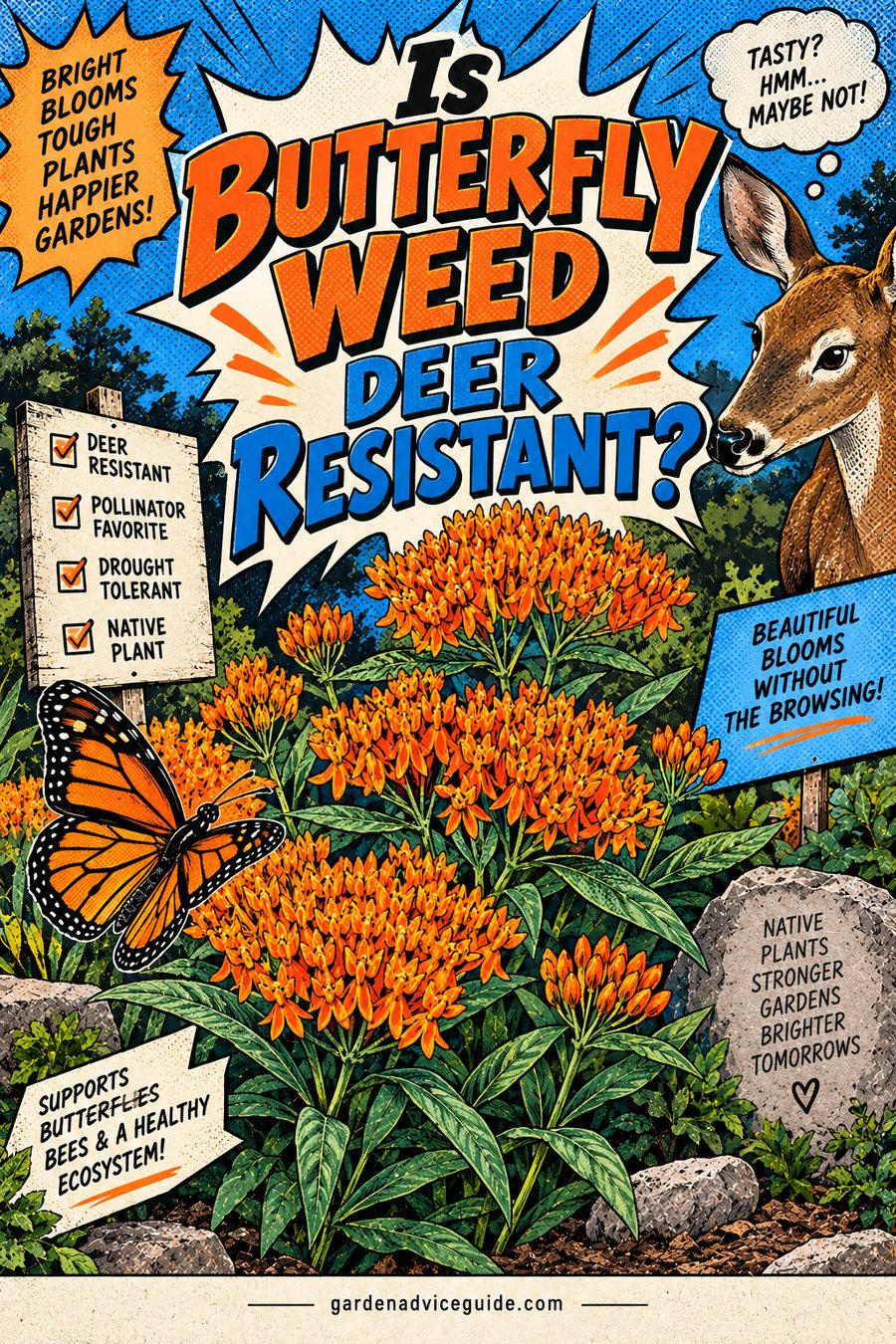 Is Butterfly Weed Deer Resistant?