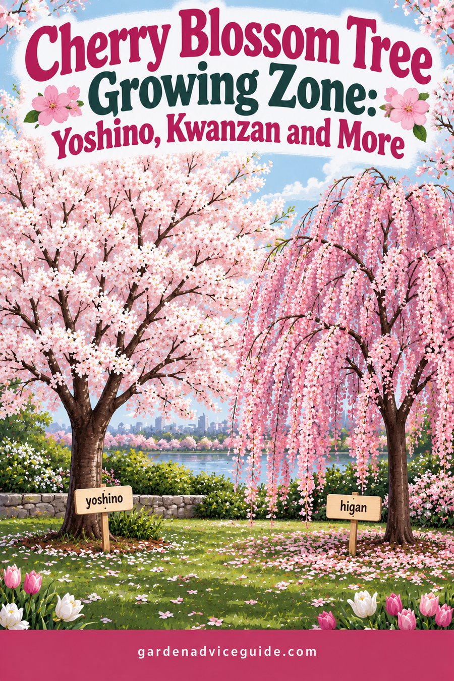 Cherry Blossom Tree Growing Zone: Yoshino, Kwanzan and More