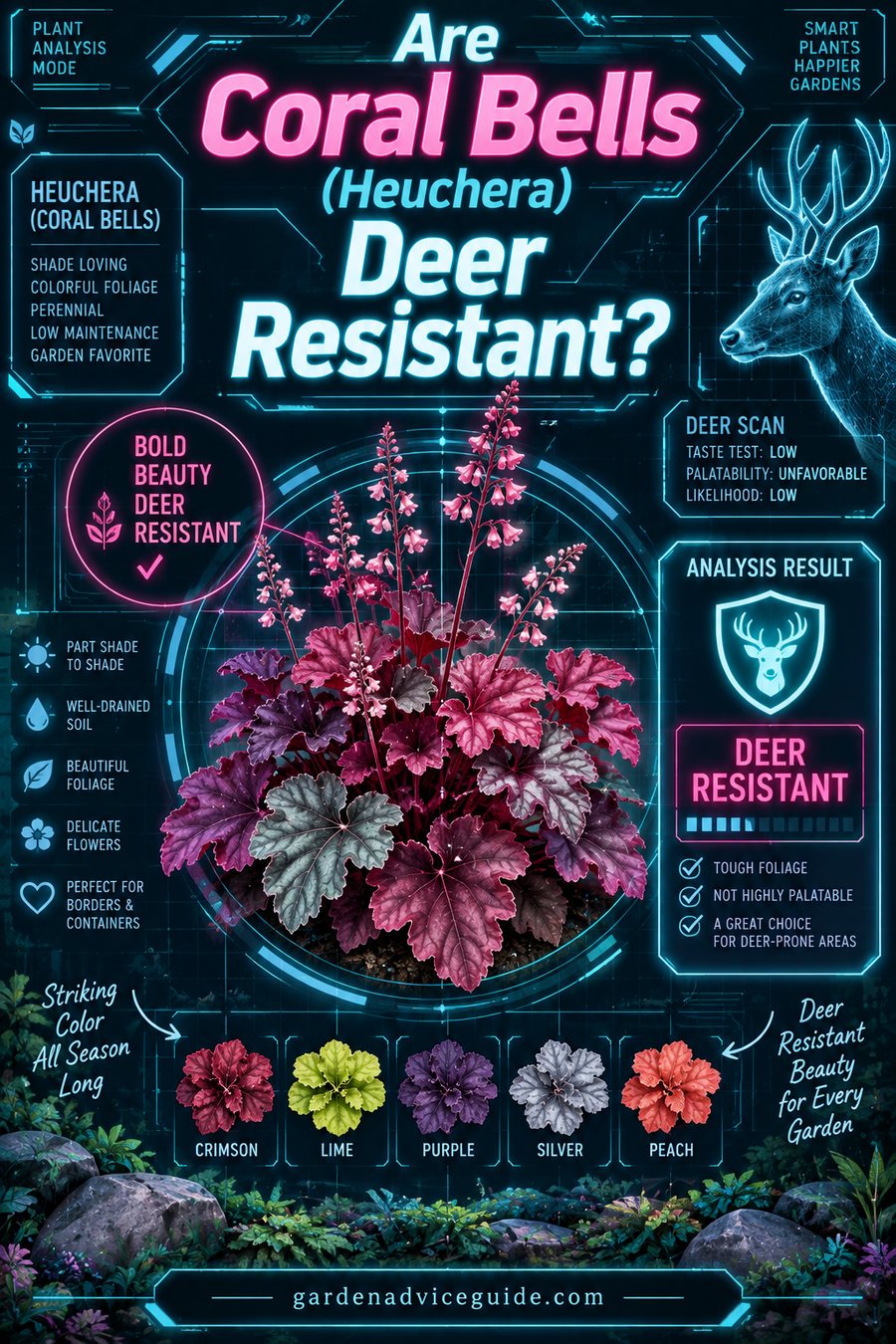 Are Coral Bells Deer Resistant?