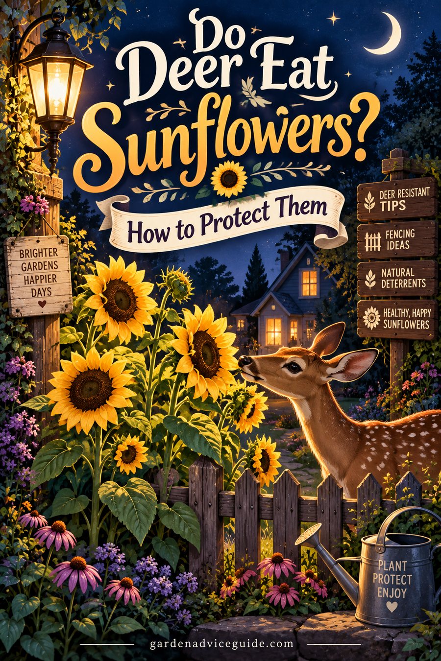 Deer and Sunflowers: Do Deer Eat Sunflowers?