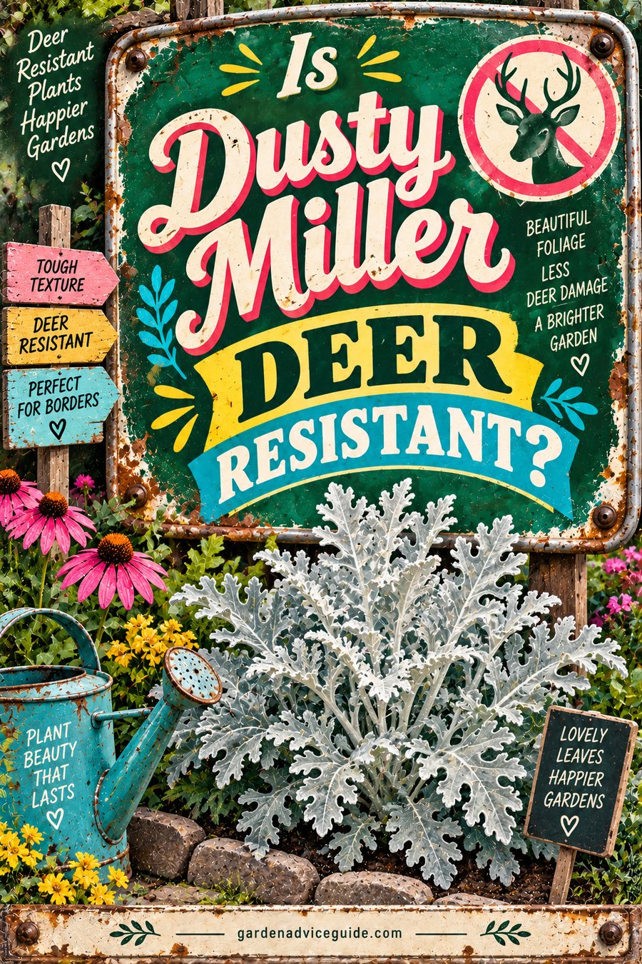 Is Dusty Miller Deer Resistant?