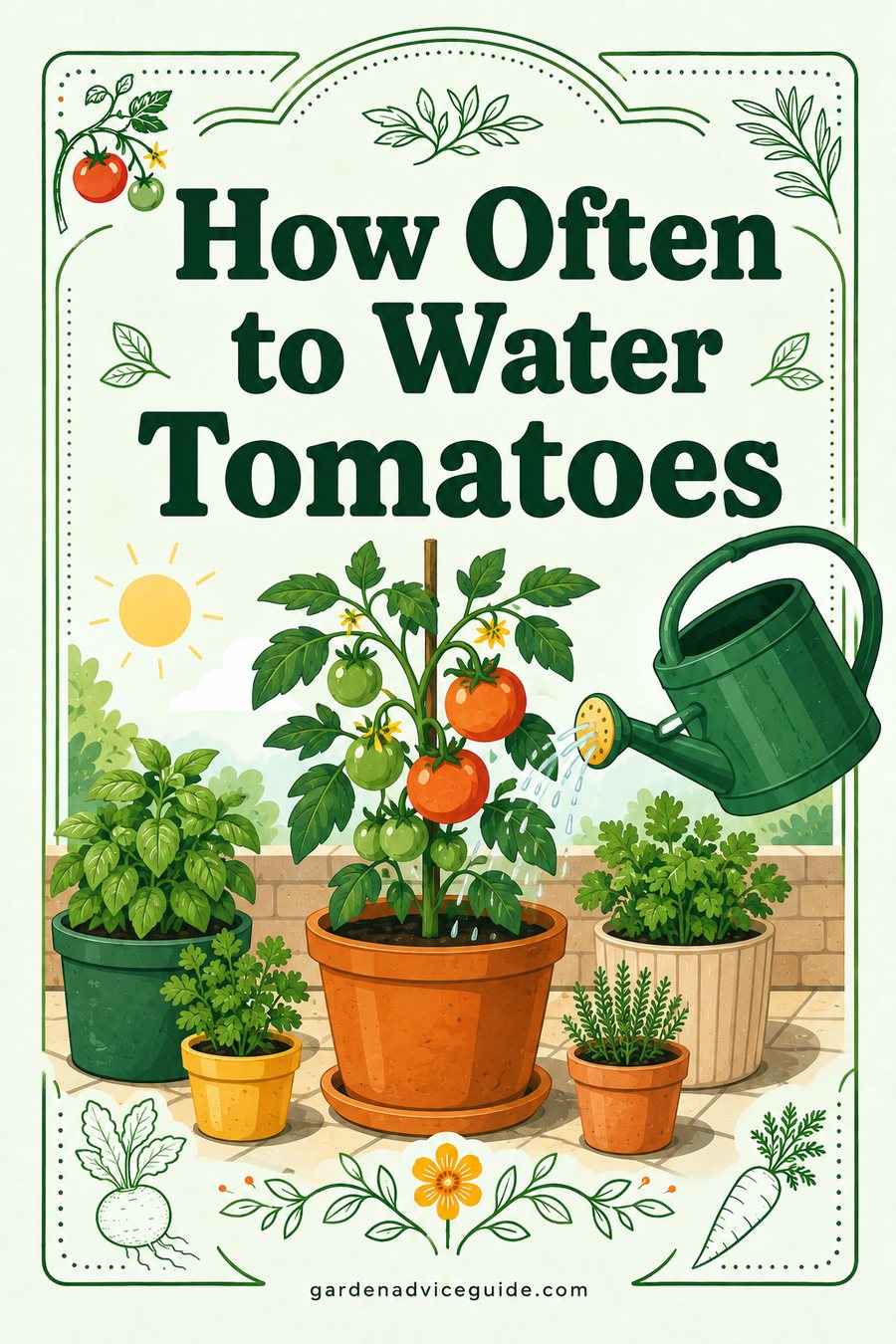 How Often to Water Tomatoes