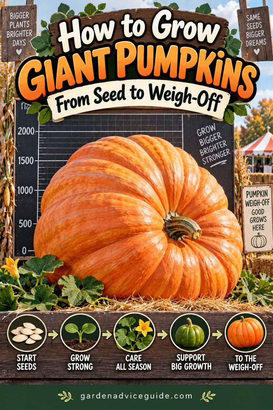 How to Grow Giant Pumpkins From Seed to Weigh-Off