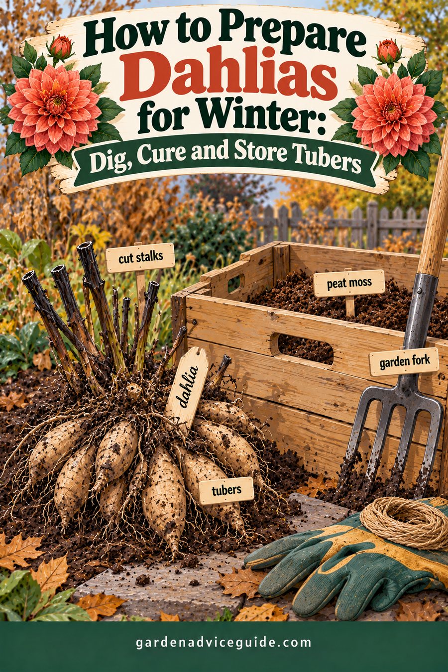How to Prepare Dahlias for Winter