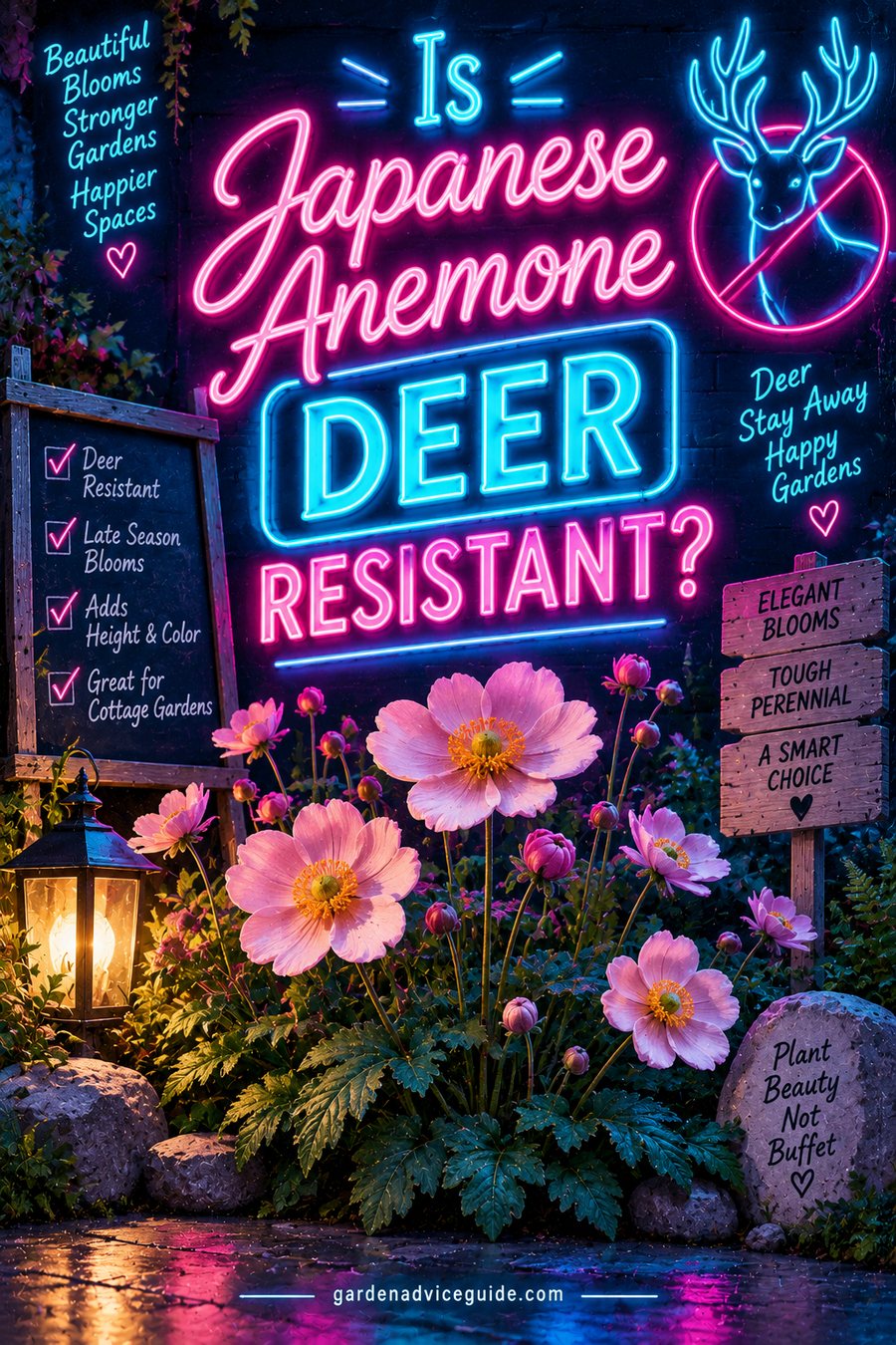 Is Japanese Anemone Deer Resistant?