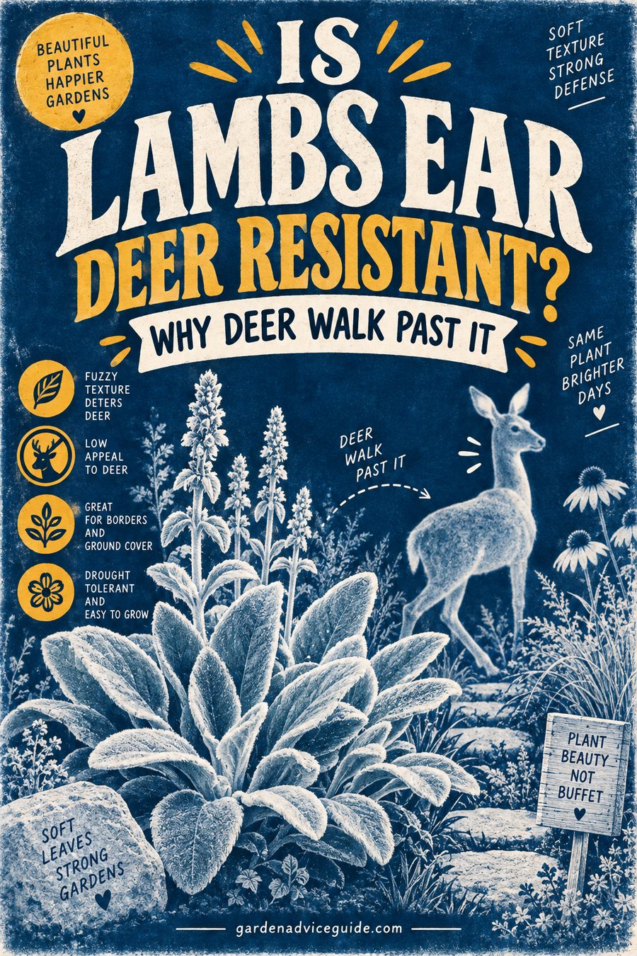 Is Lambs Ear Deer Resistant?