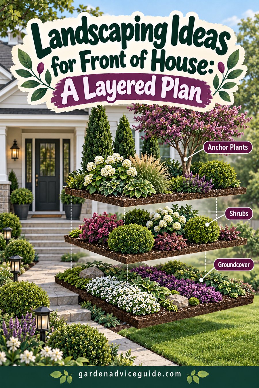 Landscaping Ideas for Front of House: A Layered Plan
