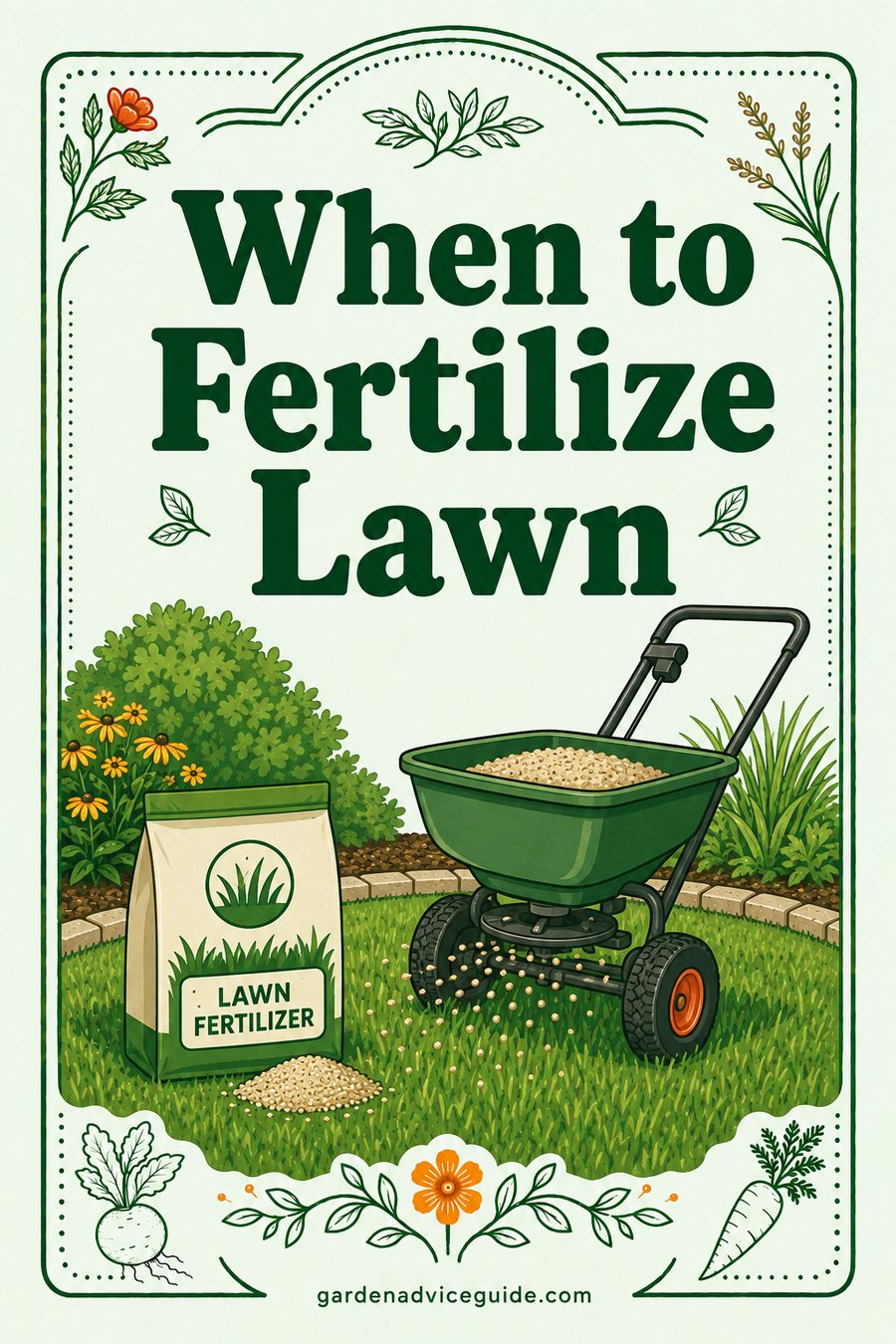 When to Fertilize Lawn: The Month-by-Month Schedule