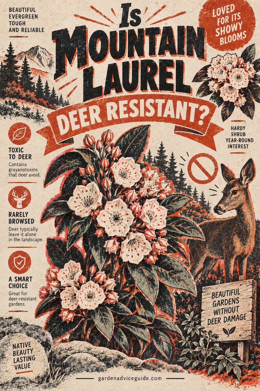 Is Mountain Laurel Deer Resistant?