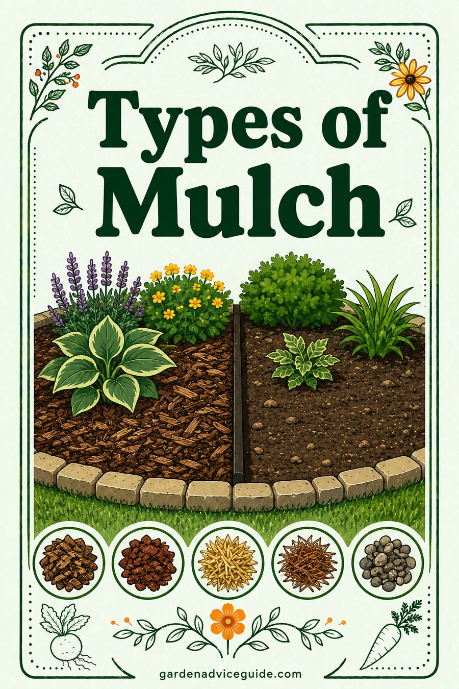 Types of Mulch: What Each One Does and Where to Use It