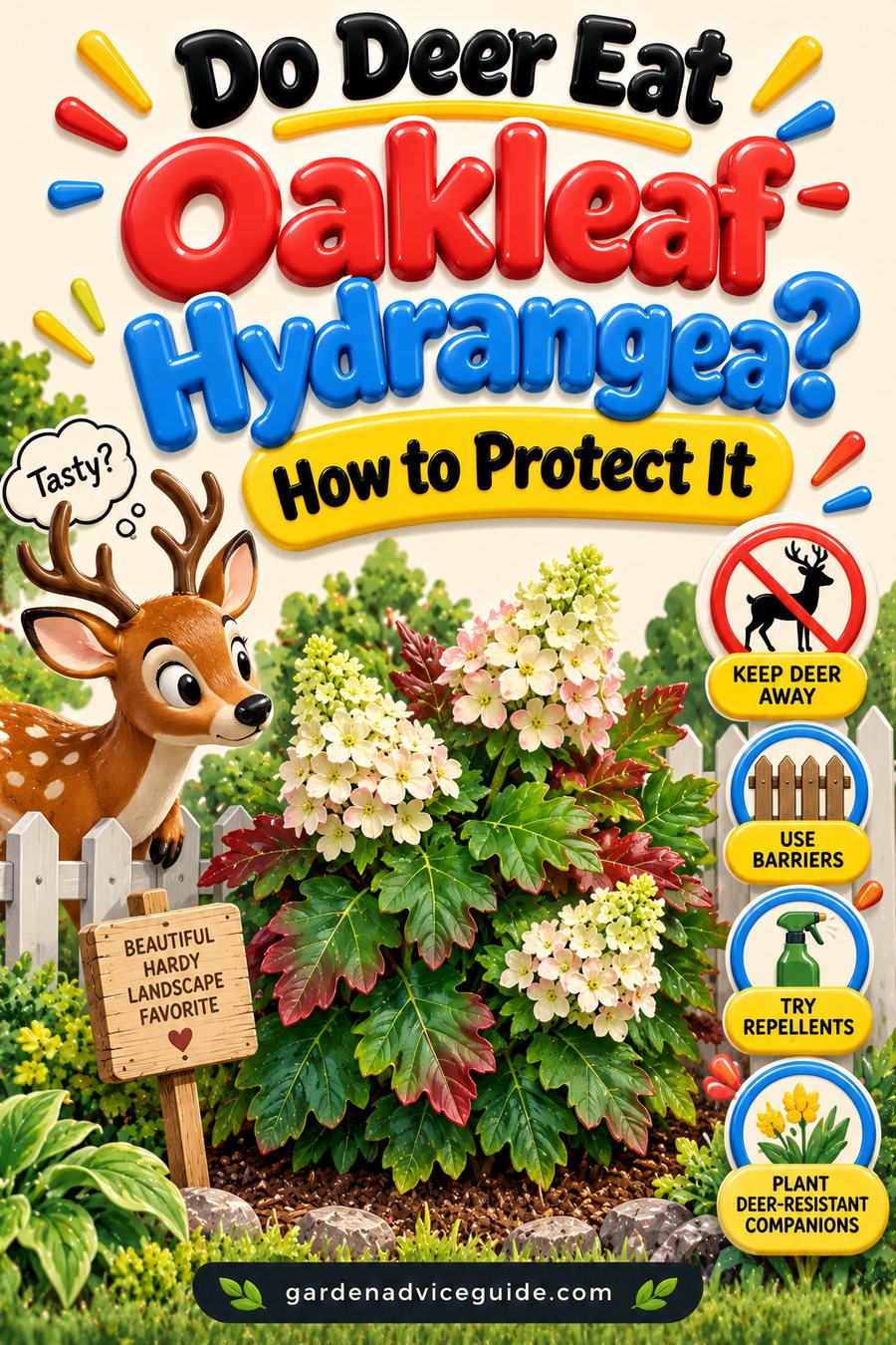 Do Deer Eat Oakleaf Hydrangea?