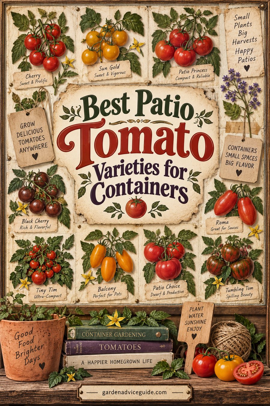 Best Patio Tomato Varieties for Containers