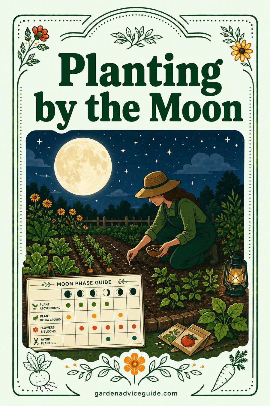 Planting by the Moon: How the Moon Planting Calendar Works