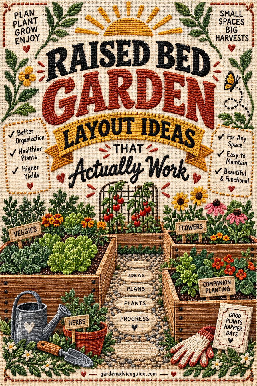 Raised Bed Garden Layout Ideas That Actually Work