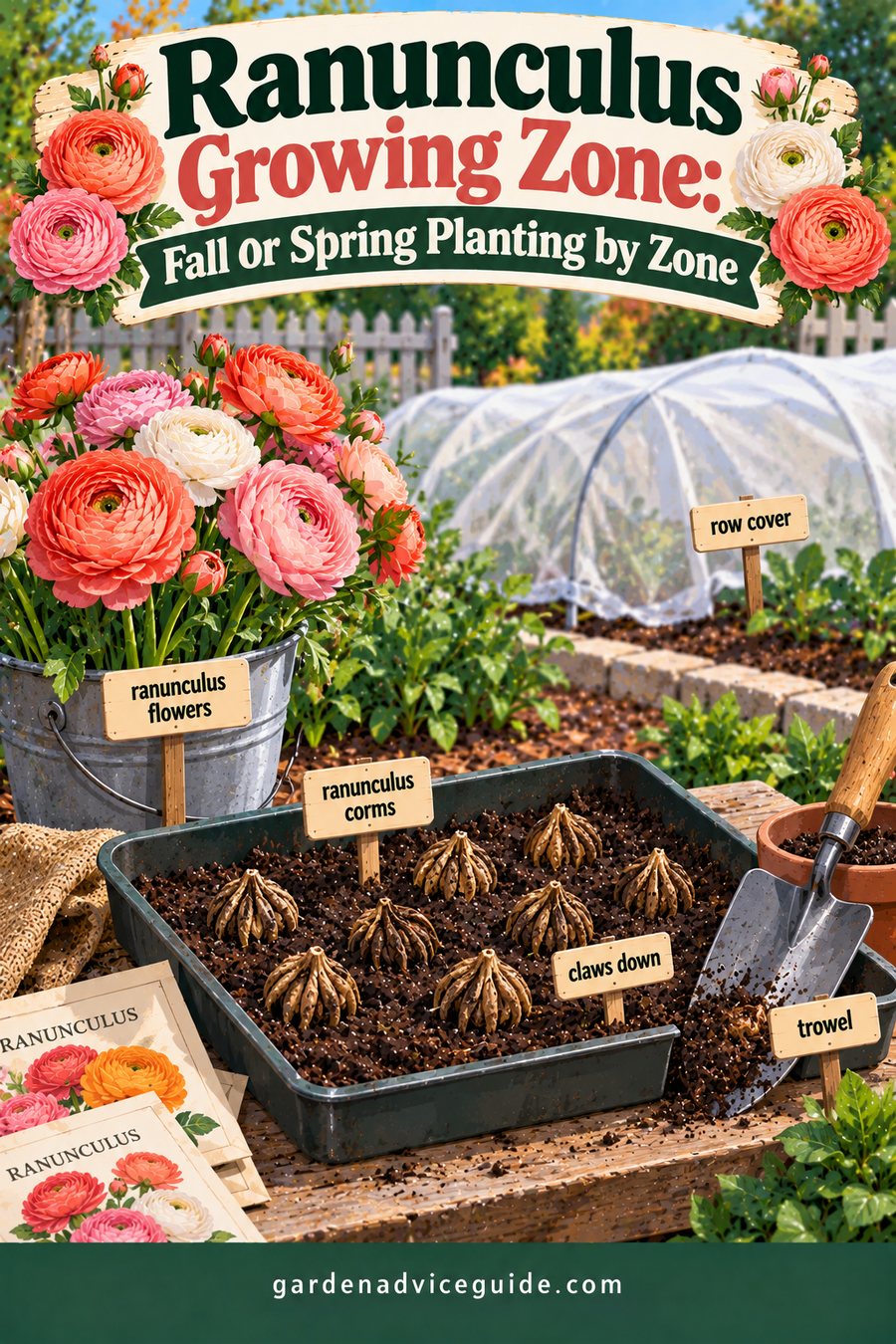 Ranunculus Growing Zone