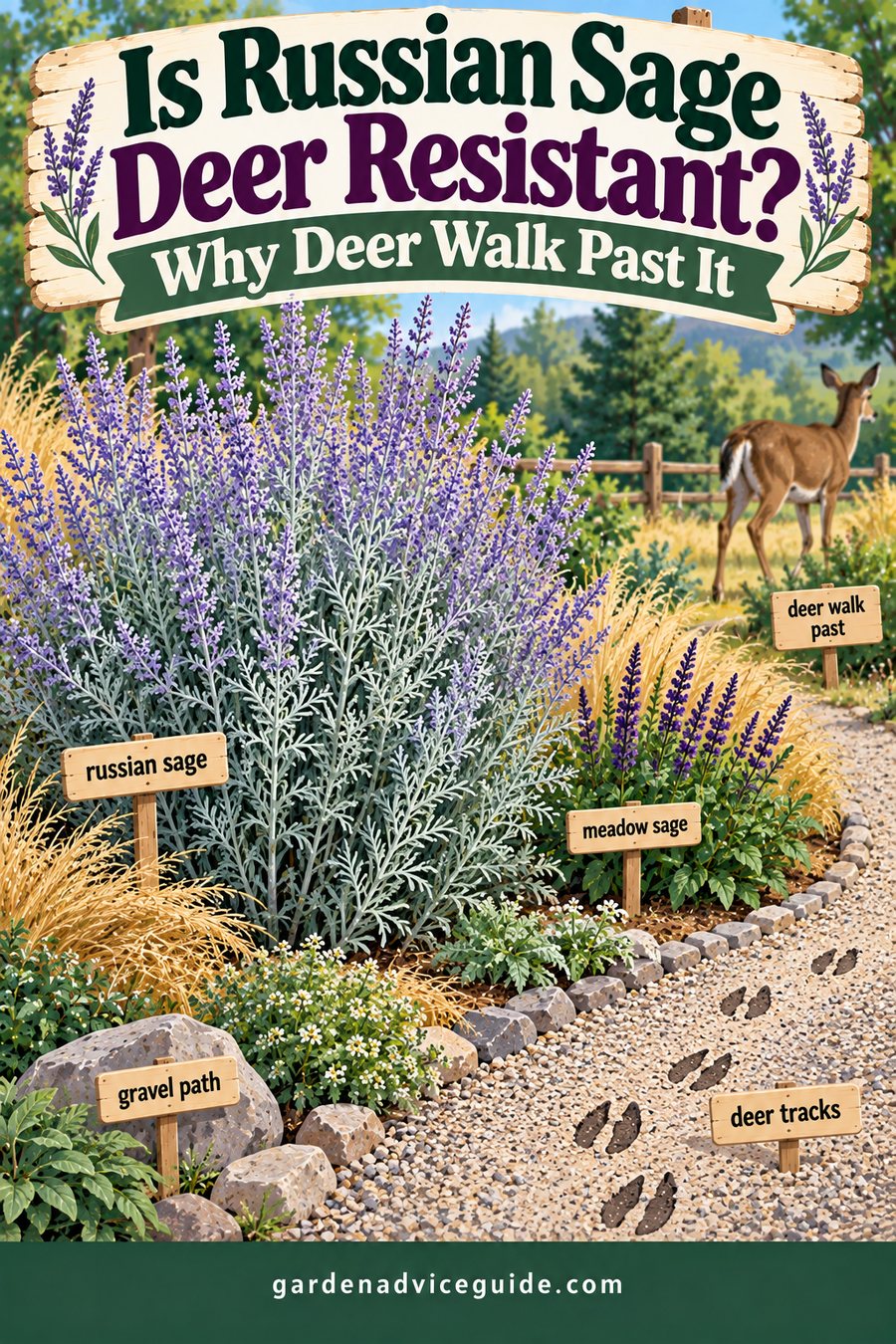Is Russian Sage Deer Resistant?