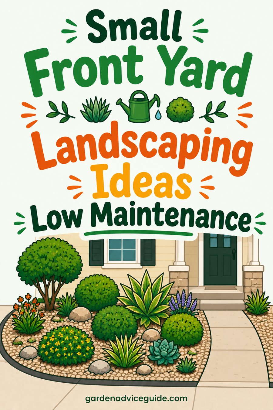 Small Front Yard Landscaping Ideas Low Maintenance Owners Keep