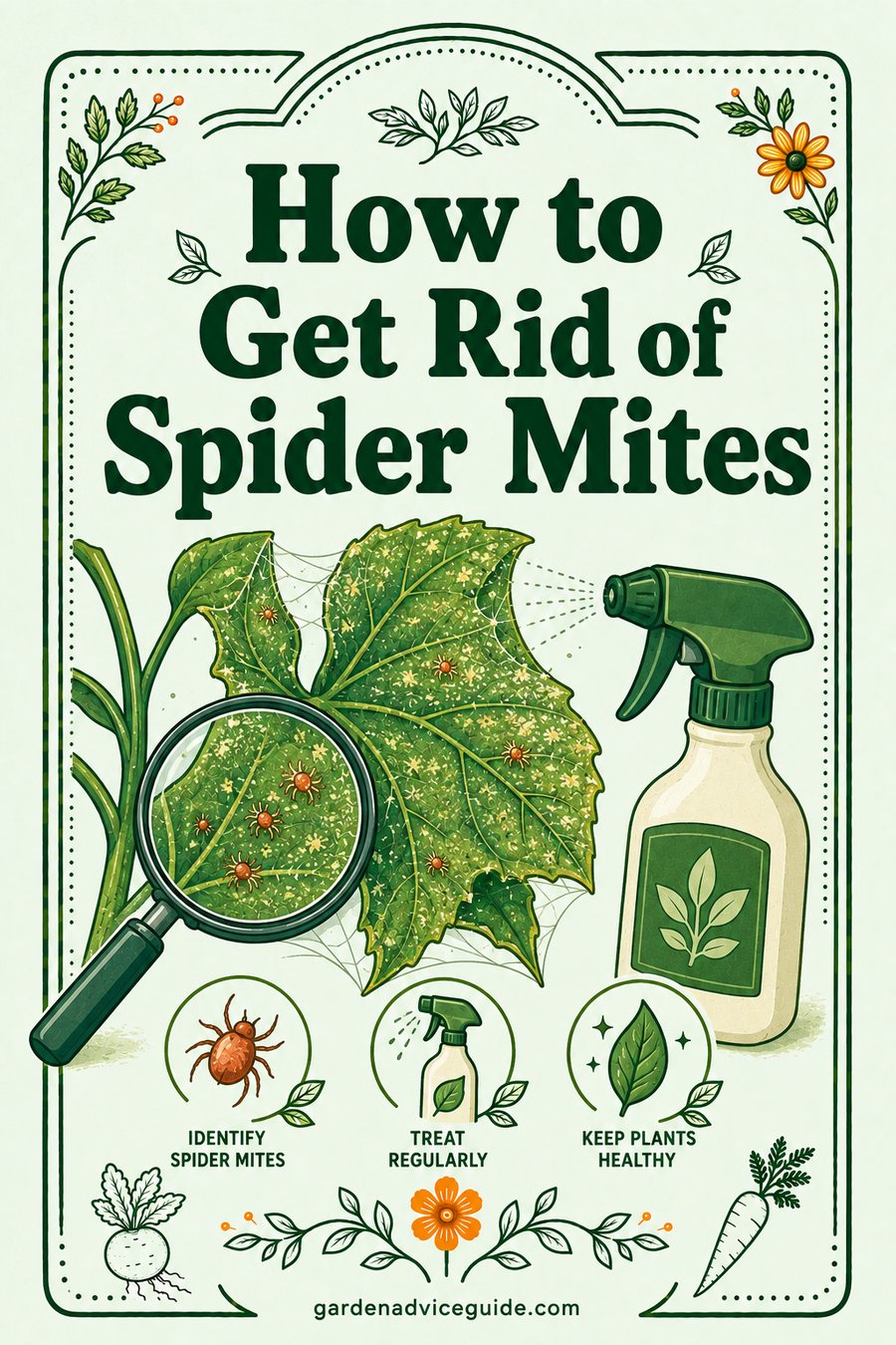 How to Get Rid of Spider Mites
