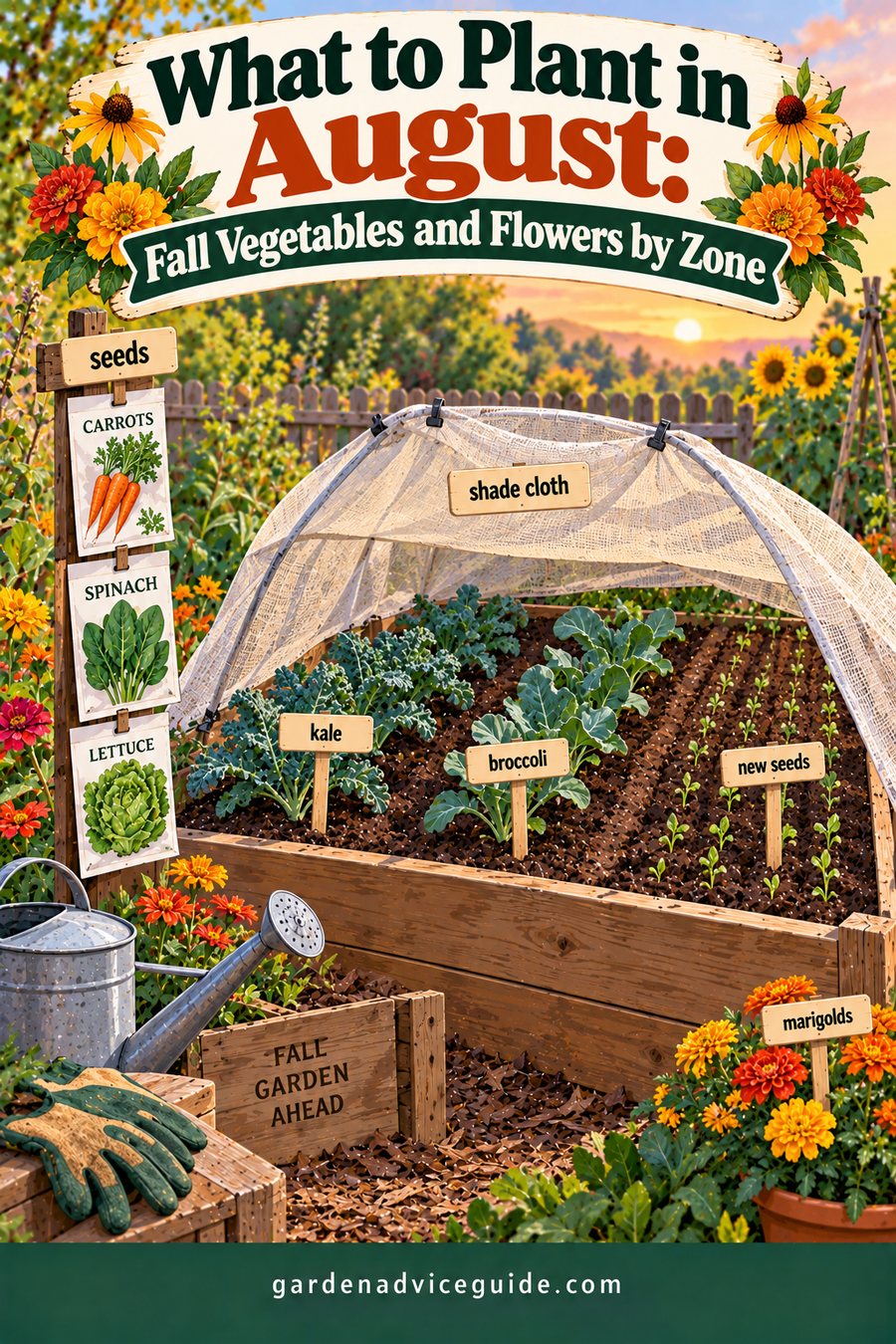 What to Plant in August