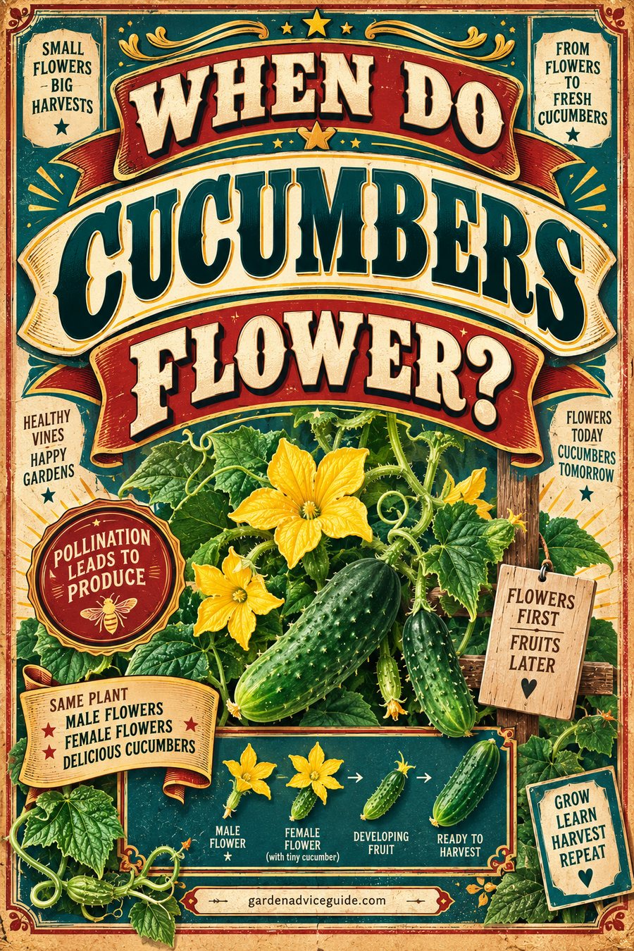 When Do Cucumbers Flower? Timing and What to Expect