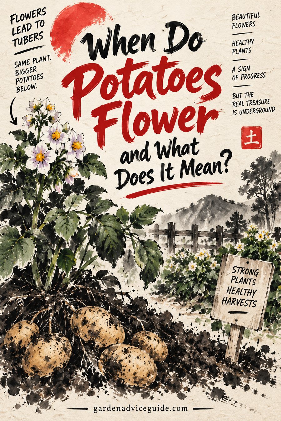 When Do Potatoes Flower and What Does It Mean?