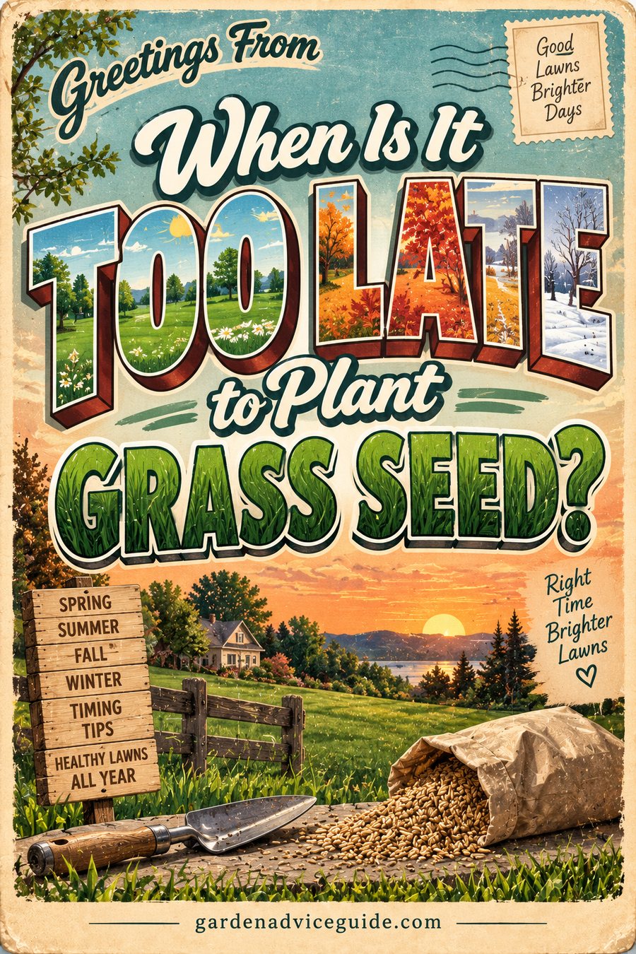When Is It Too Late to Plant Grass Seed?