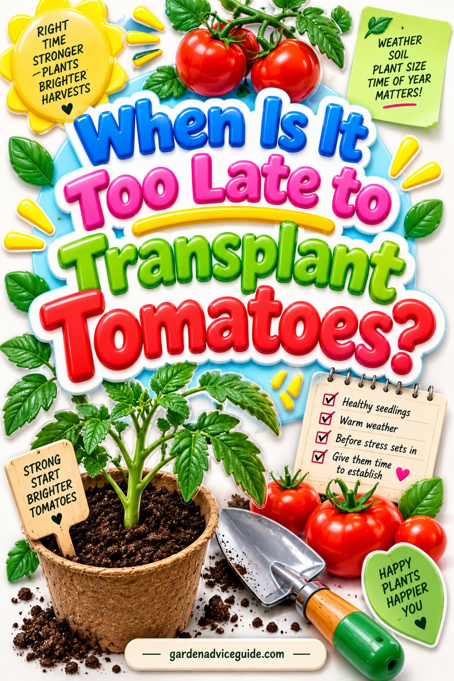 When Is It Too Late to Transplant Tomatoes? The Cutoff