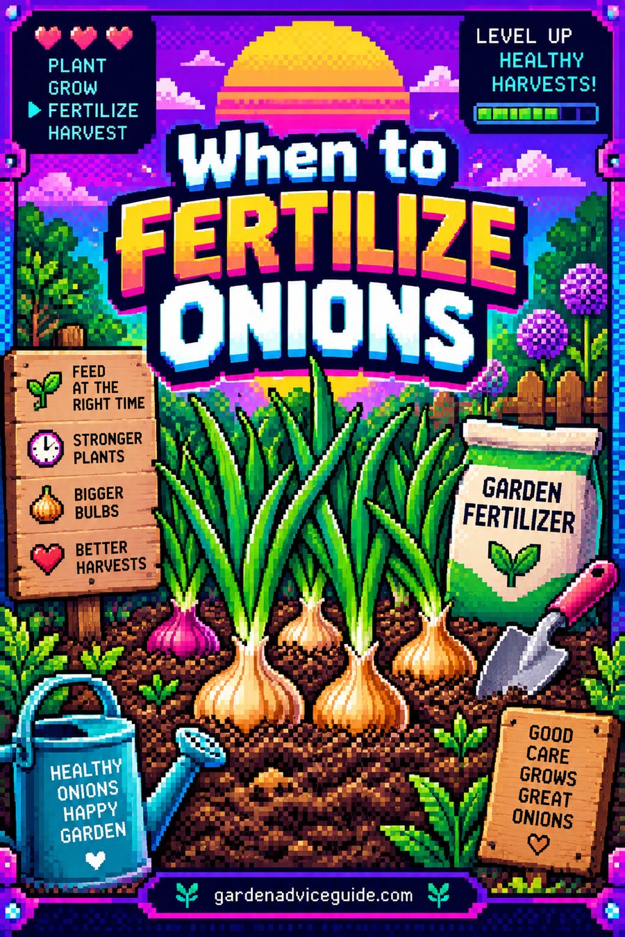 When to Fertilize Onions
