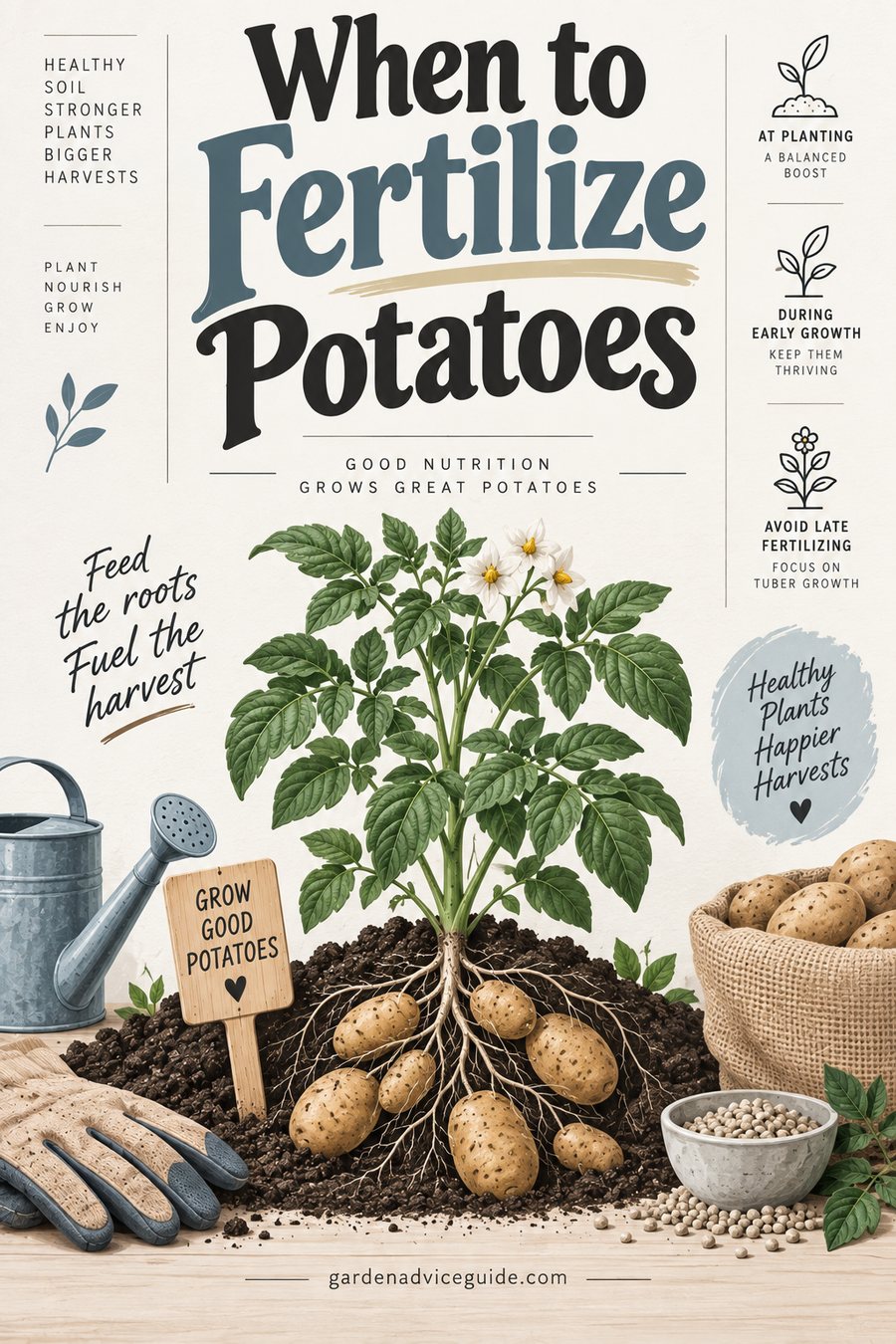 When to Fertilize Potatoes: A Simple Feeding Schedule