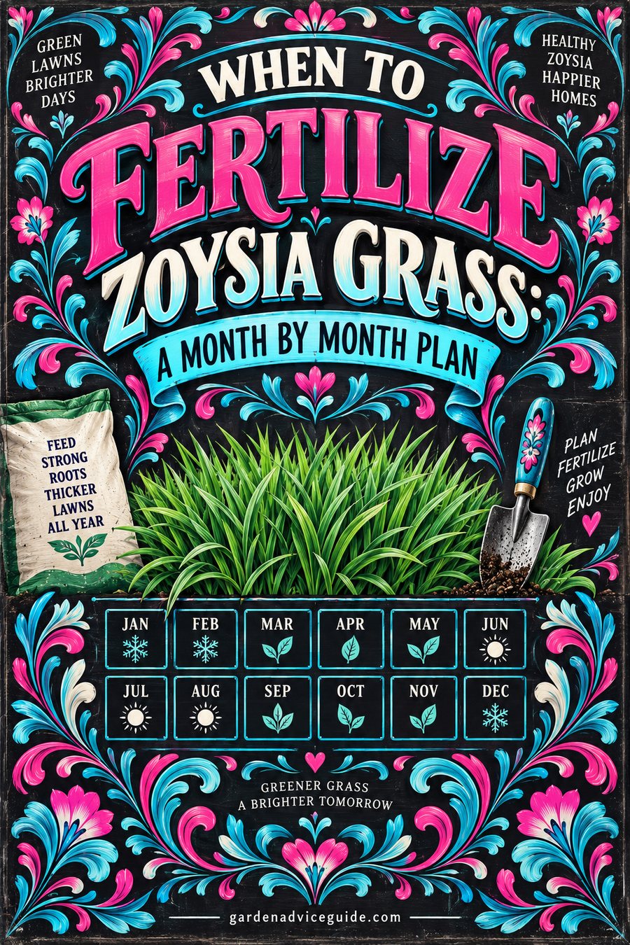 When to Fertilize Zoysia Grass