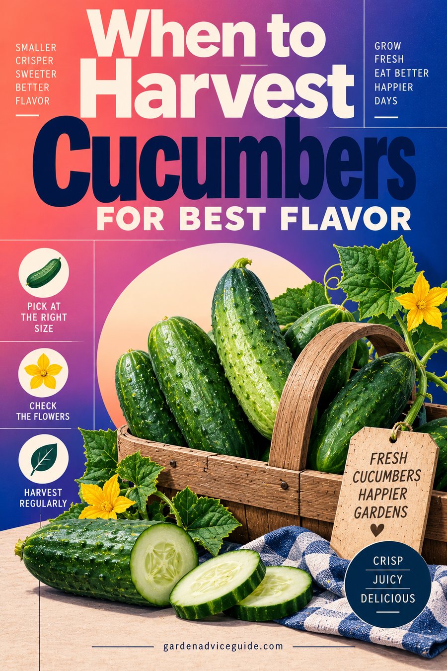 When to Harvest Cucumbers