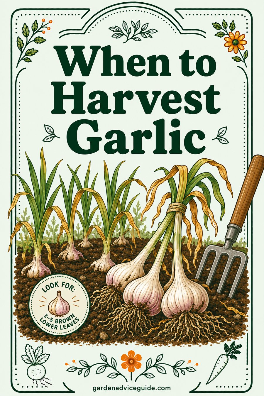 When to Harvest Garlic