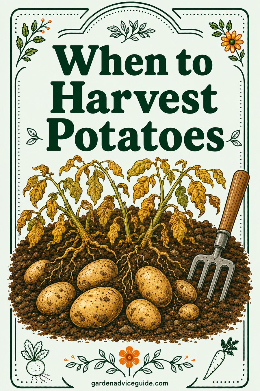 When to Harvest Potatoes