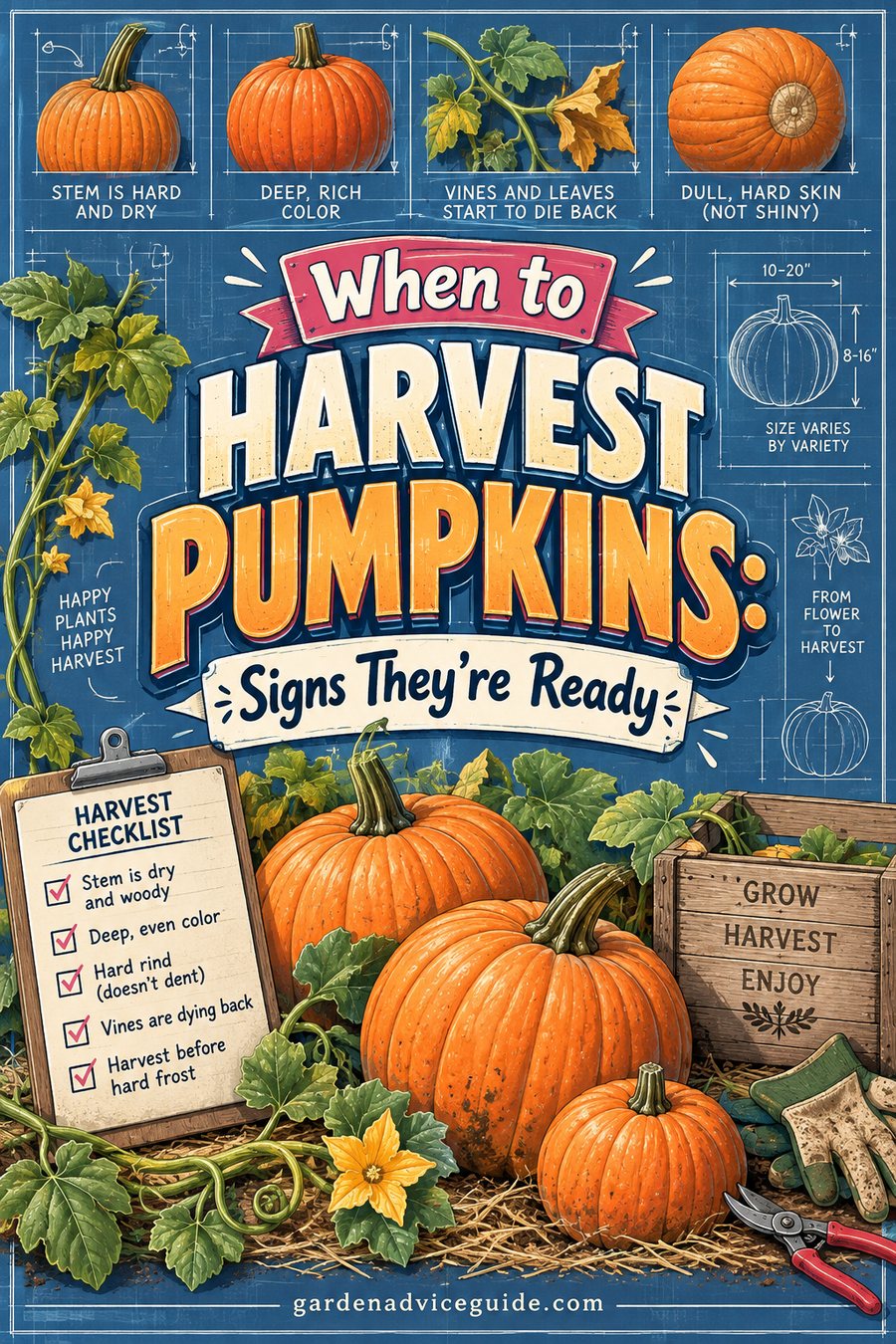 When to Harvest Pumpkins