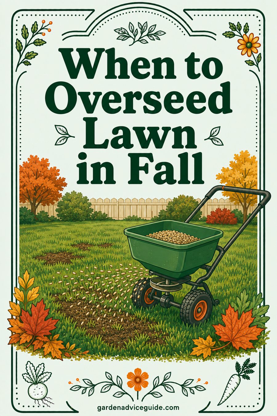 When to Overseed Lawn in Fall
