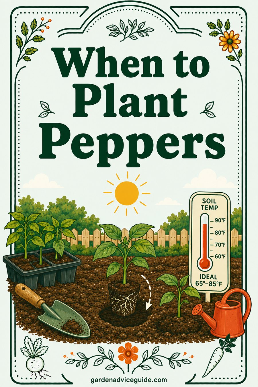 When to Plant Peppers