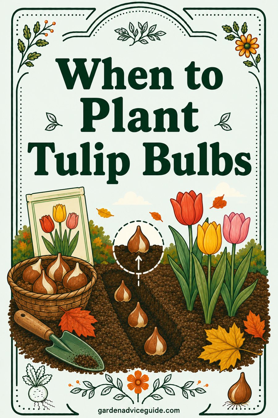 When to Plant Tulip Bulbs
