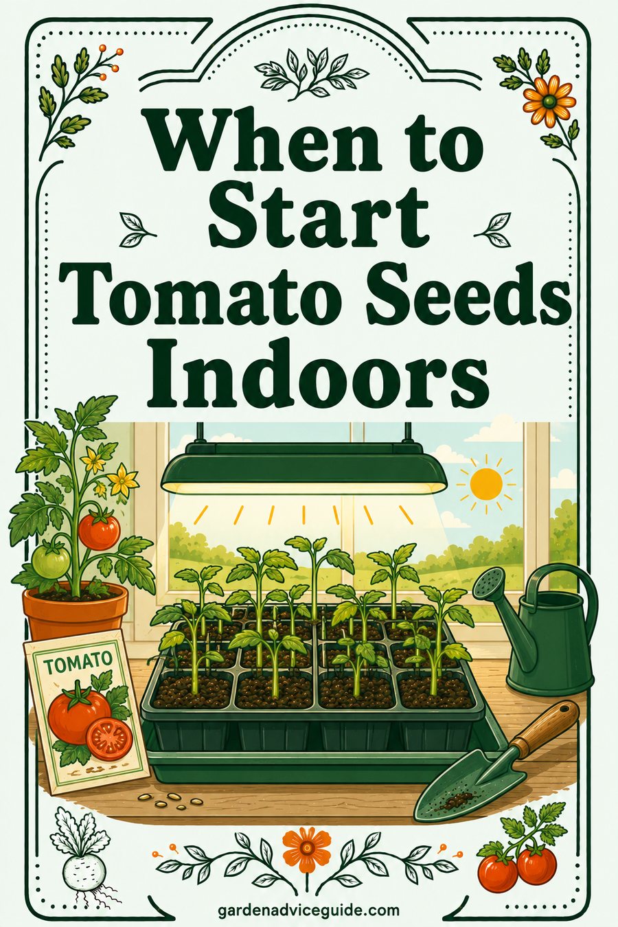 When to Start Tomato Seeds Indoors
