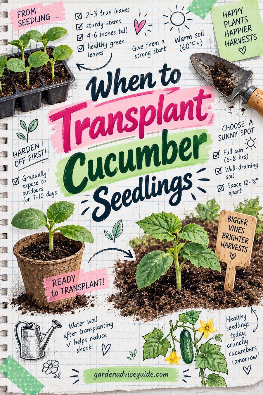 When to Transplant Cucumbers