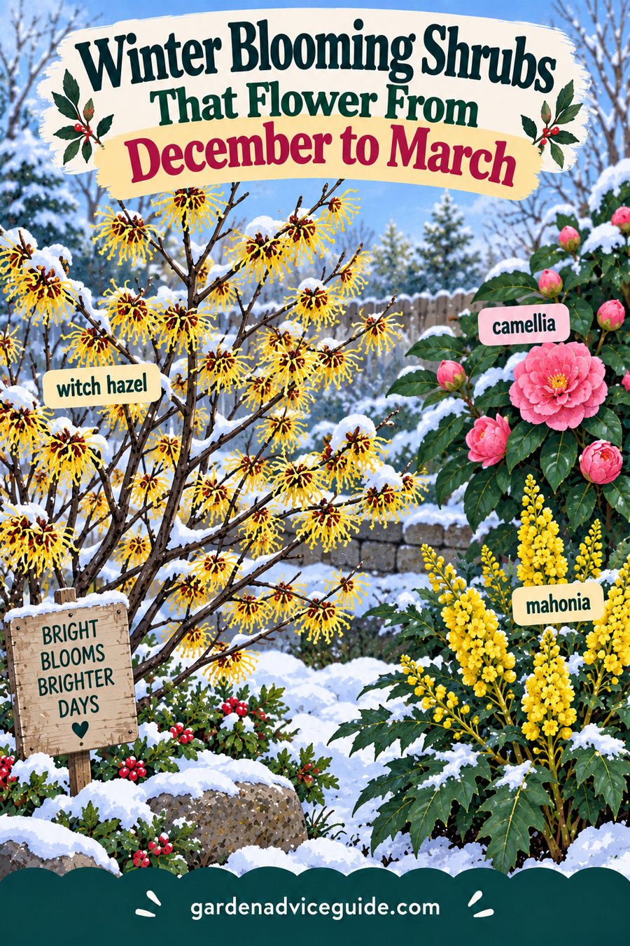 Winter Blooming Shrubs