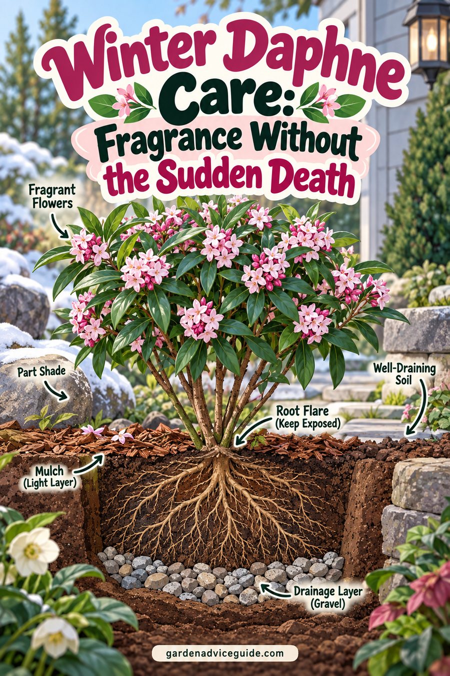 Winter Daphne Care