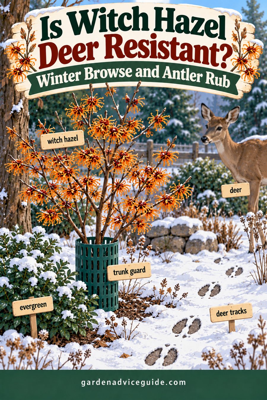 Is Witch Hazel Deer Resistant?
